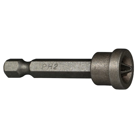 Midwest Fastener 1/4" x 2" #2 Phillips Drywall Indent Insert Bits 50PK 54068